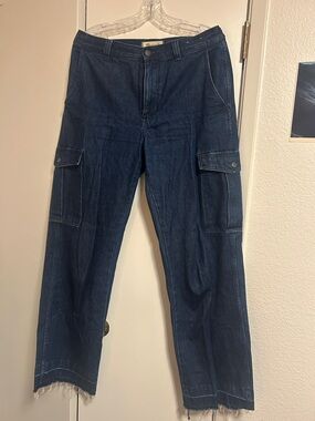 Madewell Indigo Cargo Denim Pants 29